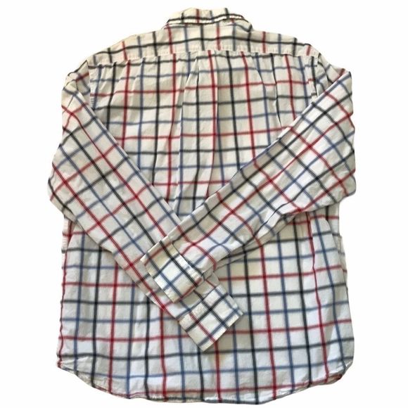 OLD NAVY Plaid ‘The Classic Shirt’ Slim Fit - Picture 2 of 7